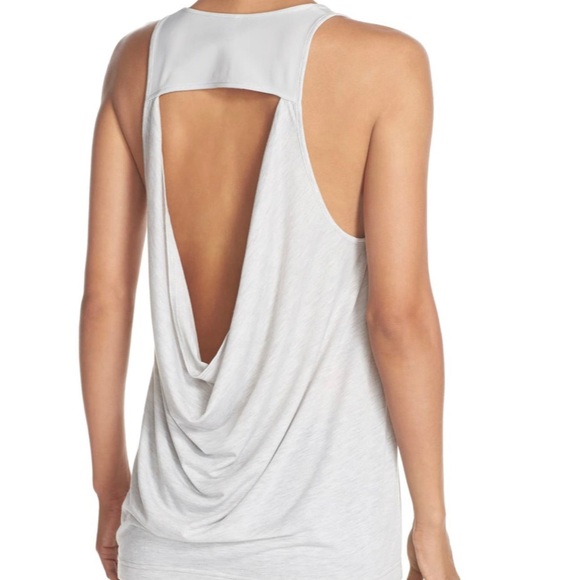 ALO Yoga Tops - Alo Yoga light grey vapor tank XS